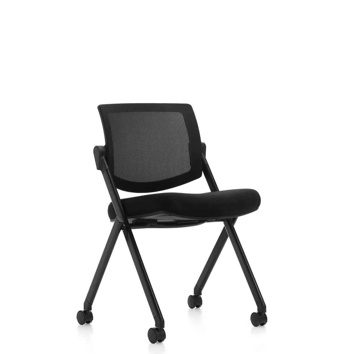 Armless Mesh Back Flip Seat Nesting | OTG11341B