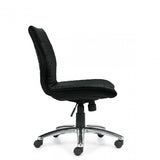 Low Back Luxhide Tilter - Armless | OTG11735