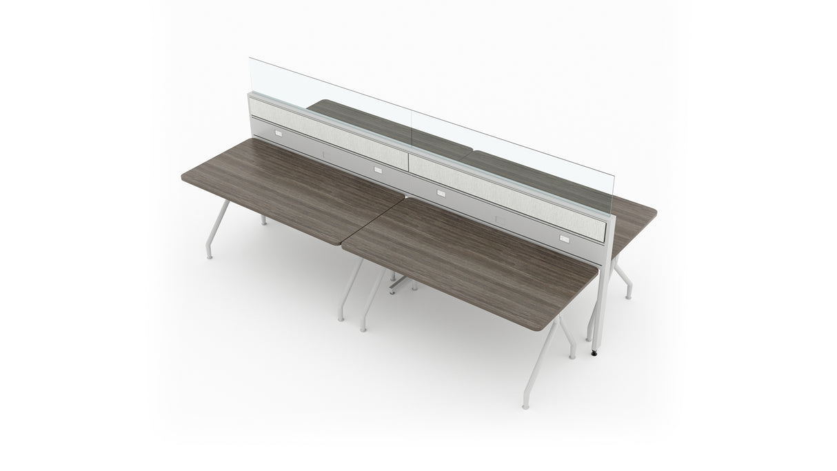 Evolve 8 Person 36" H 60" W Power Beam Typical | EPB526