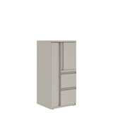Prime™ 53.6"H Personal Tower, Wardrobe - Left, File/File - Right | GUSLF4H24FCPL