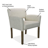 Adley Guest Chair with Light Wood Legs | 05AD2JMGVCE