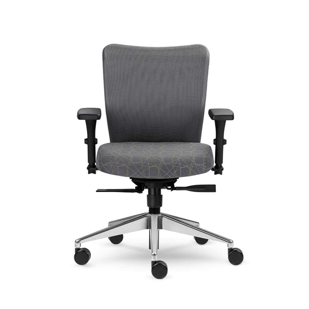 Allseating Inertia Midback Mesh Task Chair | 77089