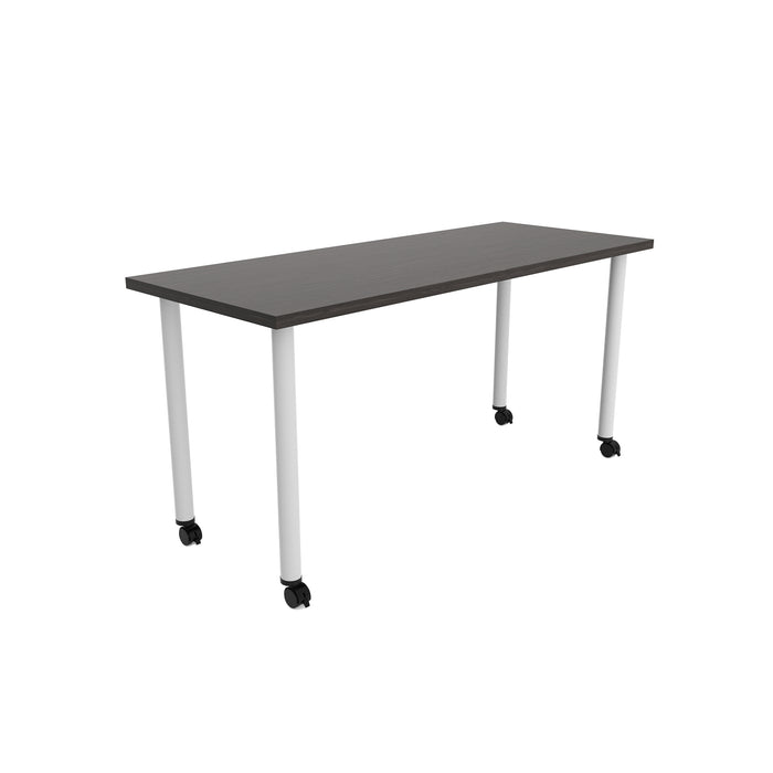 Jurni Multi-Purpose Table with Post Leg and Casters | JN6024NFXPCADSWT