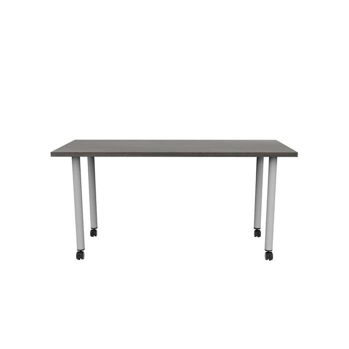 Jurni Multi-Purpose Table with Post Leg and Casters | JN6024NFXPCADSWT