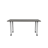 Jurni Multi-Purpose Table with Post Leg and Casters | JN6024NFXPCADSWT