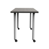 Jurni Multi-Purpose Table with Post Leg and Casters | JN6024NFXPCADSWT