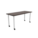 Jurni Multi-Purpose Table with Post Leg and Casters | JN6024NFXPCADSWT