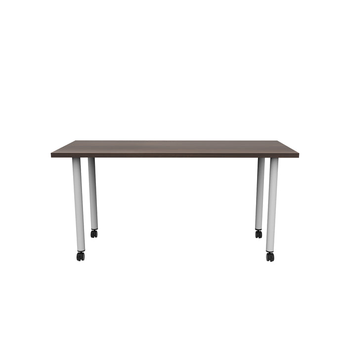 Jurni Multi-Purpose Table with Post Leg and Casters | JN6024NFXPCADSWT