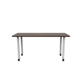 Jurni Multi-Purpose Table with Post Leg and Casters | JN6024NFXPCADSWT
