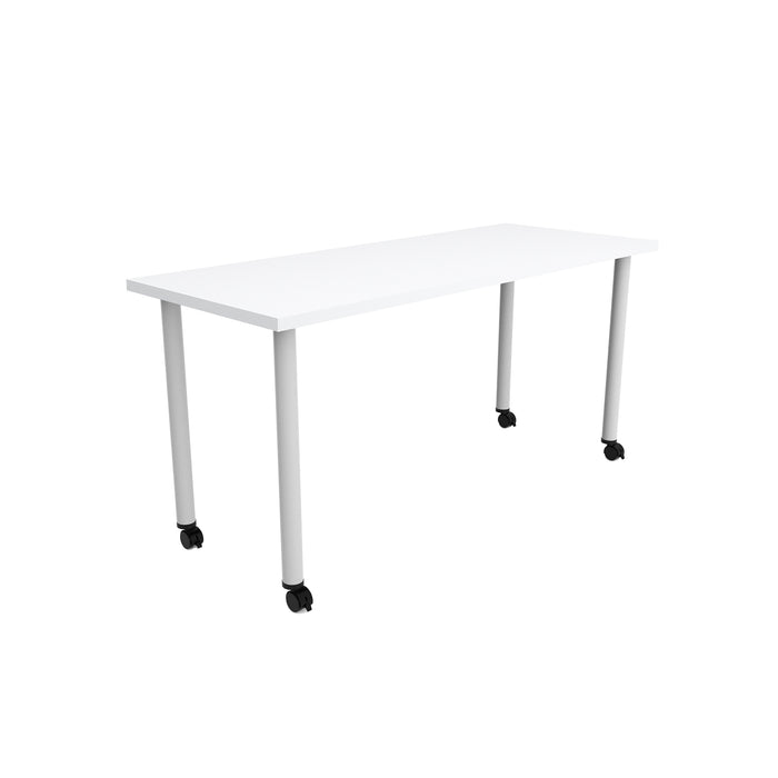Jurni Multi-Purpose Table with Post Leg and Casters | JN6024NFXPCADSWT