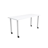 Jurni Multi-Purpose Table with Post Leg and Casters | JN6024NFXPCADSWT