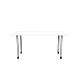 Jurni Multi-Purpose Table with Post Leg and Casters | JN6024NFXPCADSWT