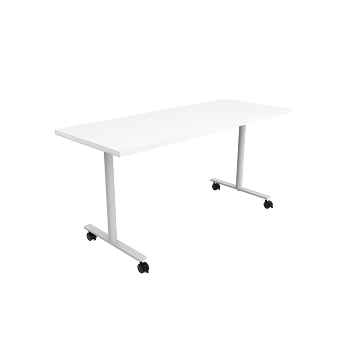 Jurni Multi-Purpose Table with T-Leg and Casters | JN6024NFXTCADSWT