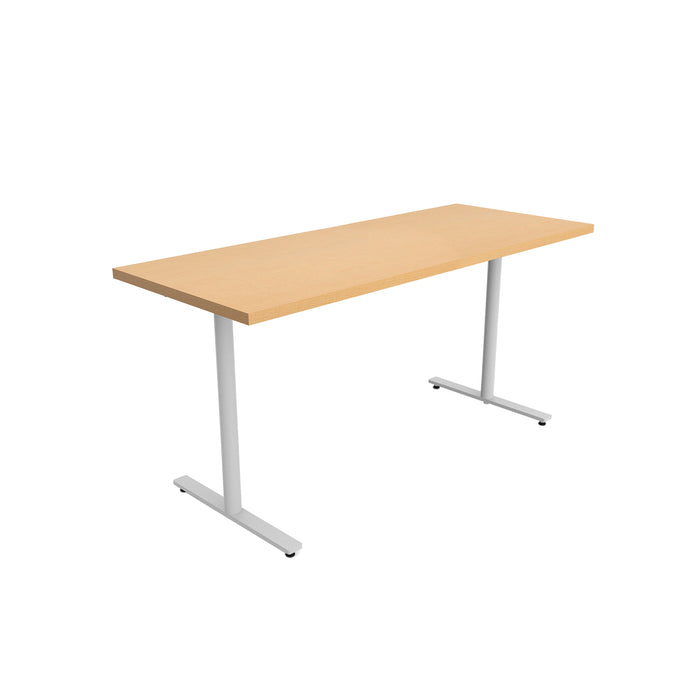 Jurni Multi-Purpose Table with T-Leg and Glides | JN6024NFXTGLDSWT