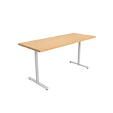 Jurni Multi-Purpose Table with T-Leg and Glides | JN6024NFXTGLDSWT