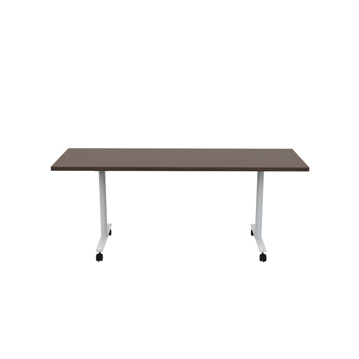 Jurni Flip Table with Casters | JN7224NFLPCADSWT