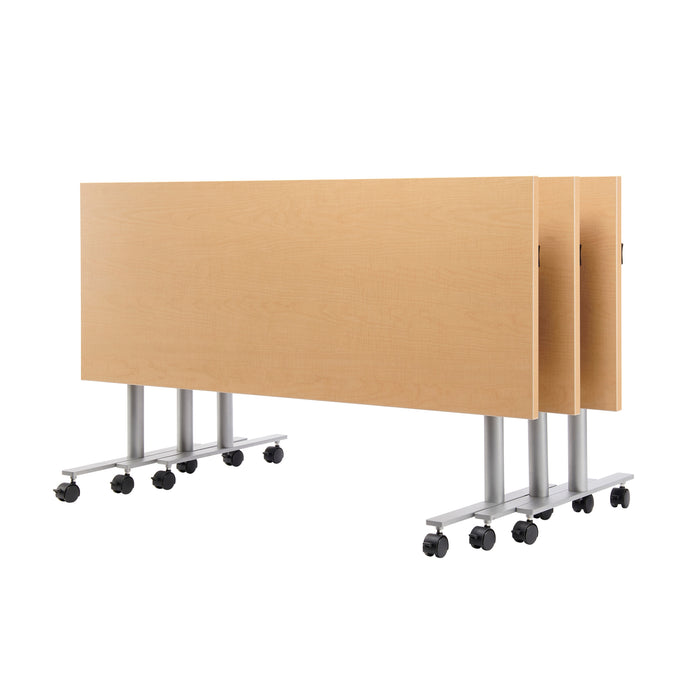 Jurni Flip Table with Casters | JN7224NFLPCADSWT