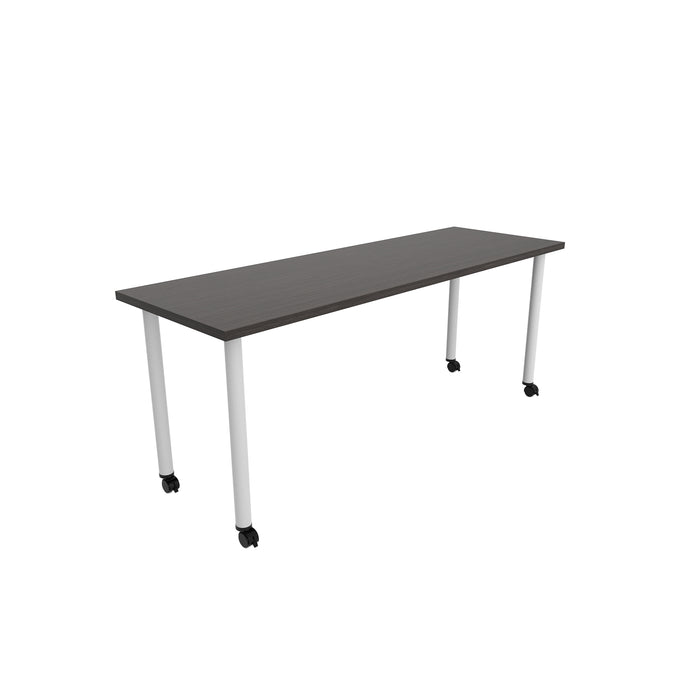 Jurni Multi-Purpose Table with Post Leg and Casters | JN7224NFXPCADSWT