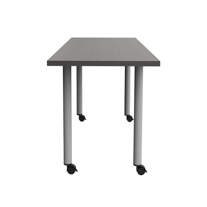 Jurni Multi-Purpose Table with Post Leg and Casters | JN7224NFXPCADSWT