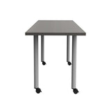 Jurni Multi-Purpose Table with Post Leg and Casters | JN7224NFXPCADSWT