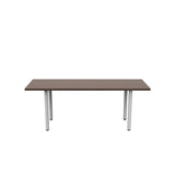 Jurni Multi-Purpose Table with Post Leg and Glides | JN7224NFXPGLDSWT