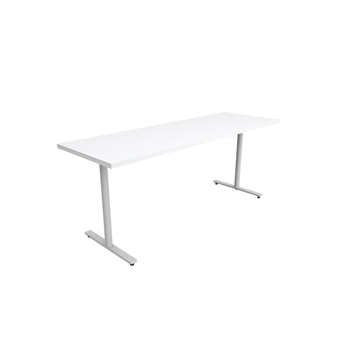Jurni Multi-Purpose Table with T-Leg and Glides | JN7224NFXTGLDSWT