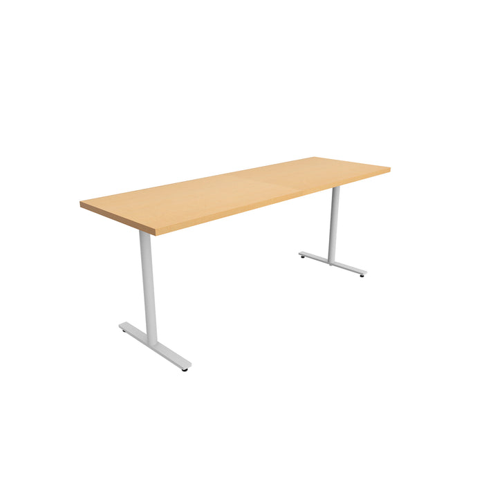 Jurni Multi-Purpose Table with T-Leg and Glides | JN7224NFXTGLDSWT