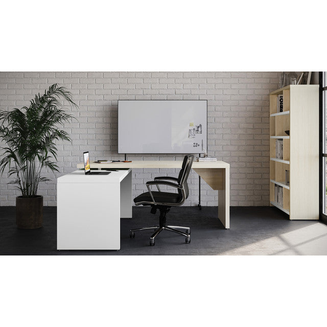 Lucca L-Shape Desk with Reversible Return | OSXD2001