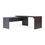 Lucca L-Shape Desk with Reversible Return | OSXD2001