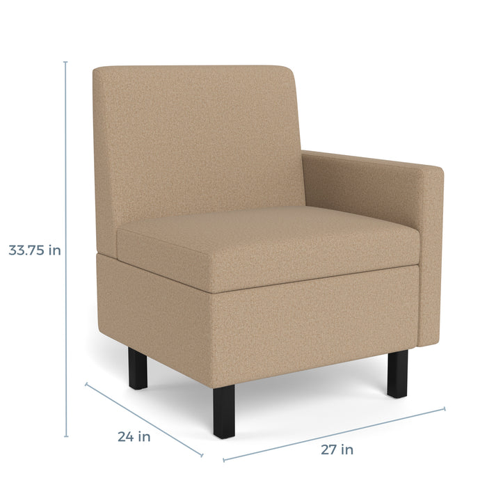 Movvi Single Seat, Left Arm | MISSALDT