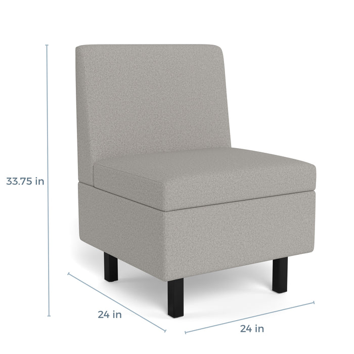 Movvi Single Seat, No Arm | MISSANDT