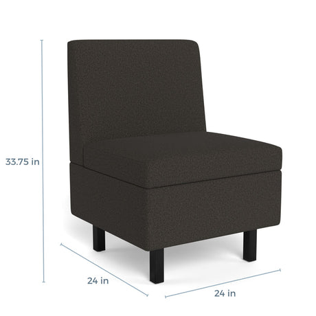 Movvi Single Seat, No Arm | MISSANDT