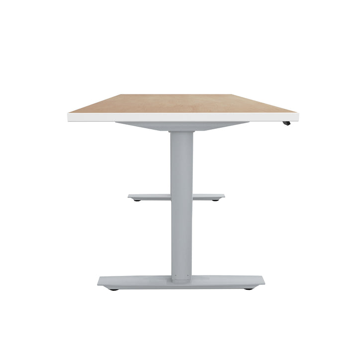 ML-Series Height-Adjustable Table, 30x60 Laminate Top, 2-Stage/2-Leg Base | ML223060