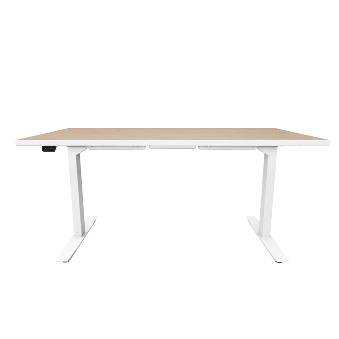 ML-Series Height-Adjustable Table, 30x60 Laminate Top, 2-Stage/2-Leg Base | ML223060
