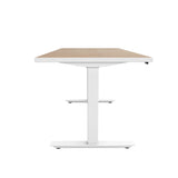 ML-Series Height-Adjustable Table, 30x60 Laminate Top, 2-Stage/2-Leg Base | ML223060