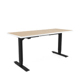 ML-Series Height-Adjustable Table, 24x60 Laminate Top, 2-Stage/2-Leg Base | ML222460