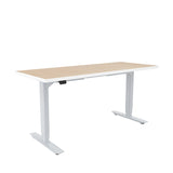 ML-Series Height-Adjustable Table, 24x60 Laminate Top, 2-Stage/2-Leg Base | ML222460