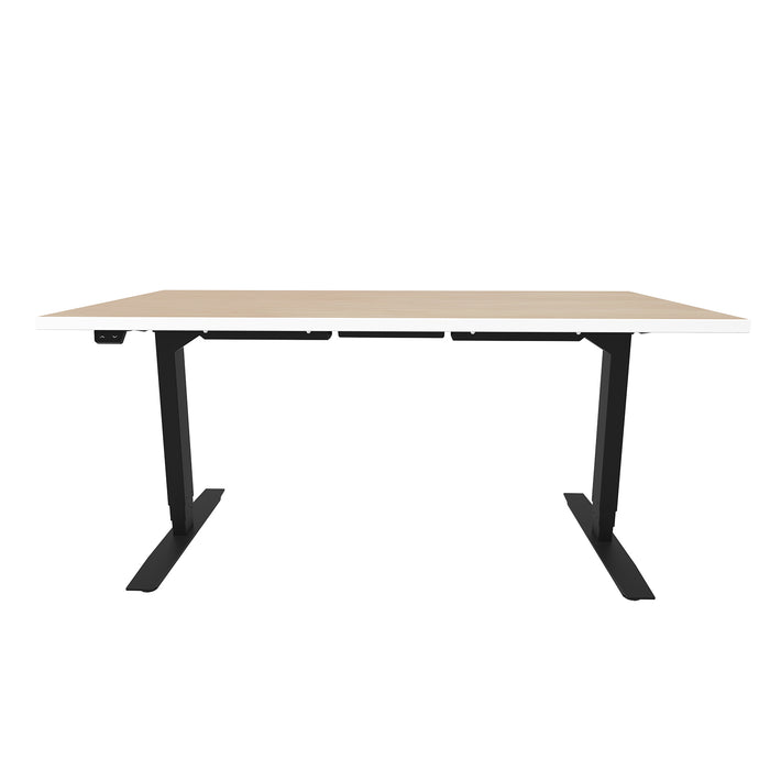 ML-Series Height-Adjustable Table, 30x60 Laminate Top, 3-Stage/2-Leg Base | ML323060
