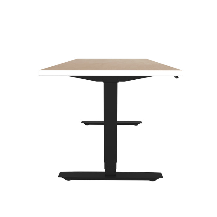 ML-Series Height-Adjustable Table, 30x60 Laminate Top, 3-Stage/2-Leg Base | ML323060