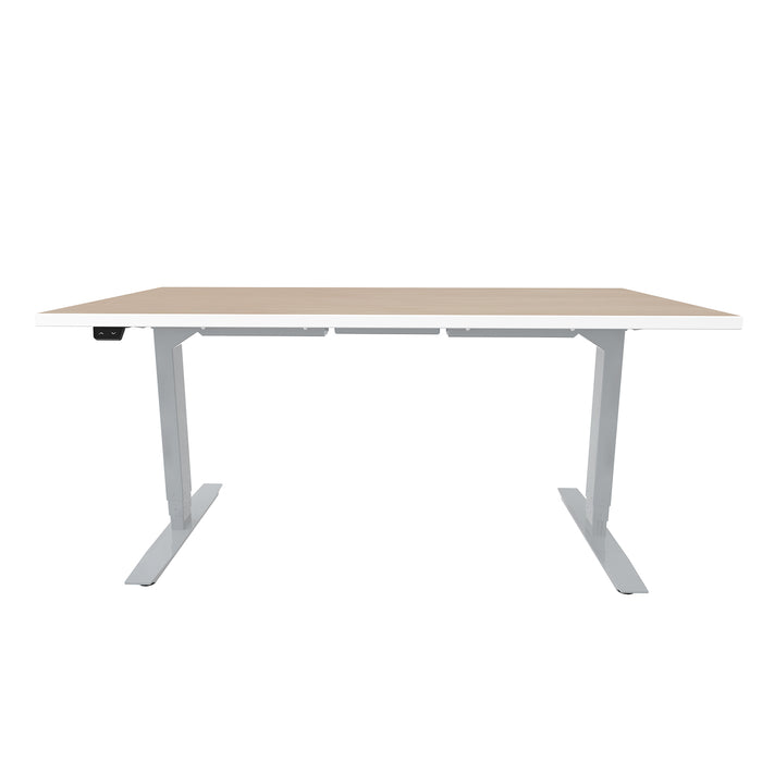ML-Series Height-Adjustable Table, 30x60 Laminate Top, 3-Stage/2-Leg Base | ML323060