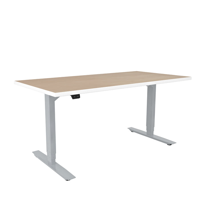 ML-Series Height-Adjustable Table, 30x60 Laminate Top, 3-Stage/2-Leg Base | ML323060