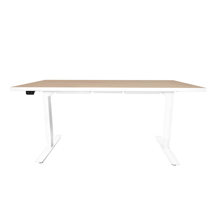 ML-Series Height-Adjustable Table, 30x60 Laminate Top, 3-Stage/2-Leg Base | ML323060