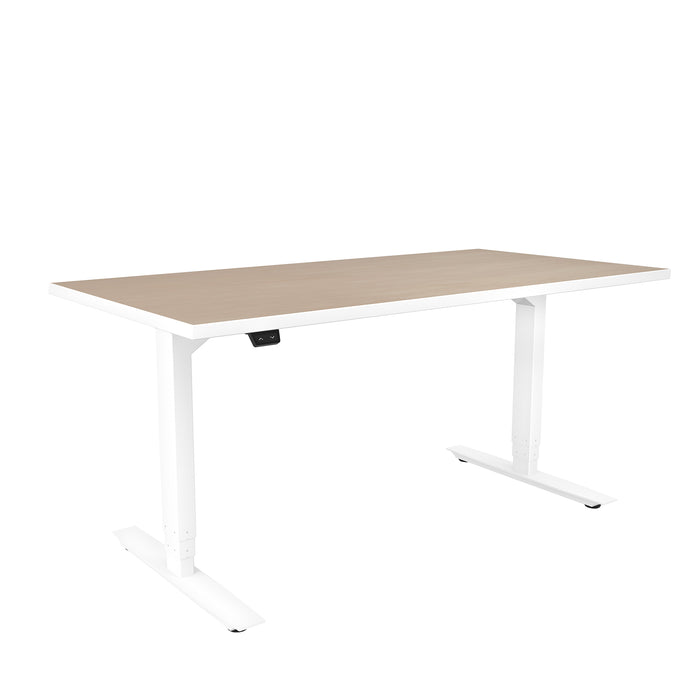 ML-Series Height-Adjustable Table, 30x60 Laminate Top, 3-Stage/2-Leg Base | ML323060