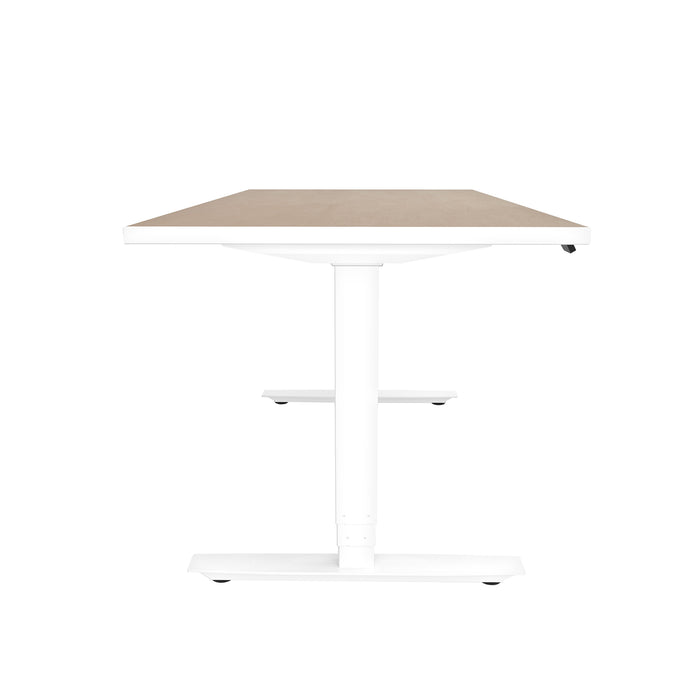 ML-Series Height-Adjustable Table, 30x60 Laminate Top, 3-Stage/2-Leg Base | ML323060