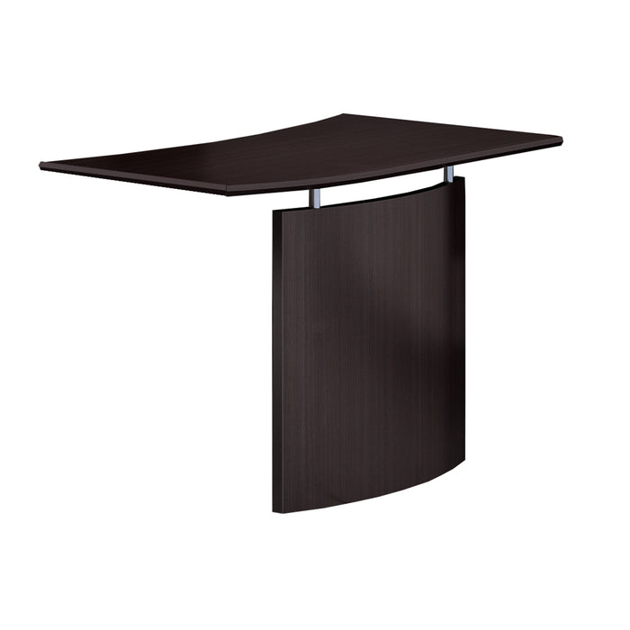 Medina™ Curved Desk Bridge, Left | MNBDGL