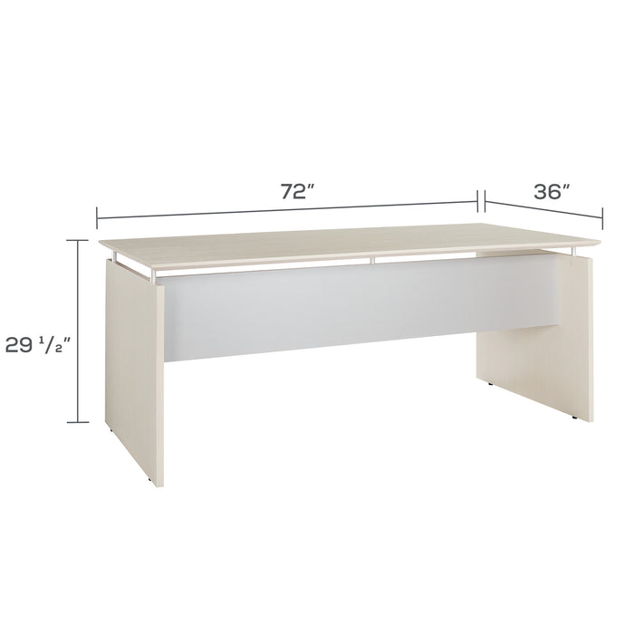 Medina™ 72" Straight Desk | MNDS72