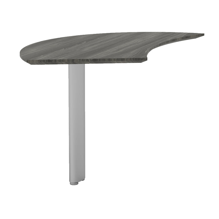 Medina™ Curved Desk Extension, Left | MNEXTL