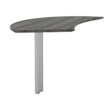 Medina™ Curved Desk Extension, Left | MNEXTL