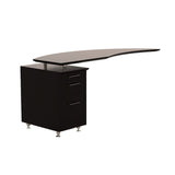 Medina™ 63" Left Curved Desk Return, P/B/F Pedestal | MNRTPL