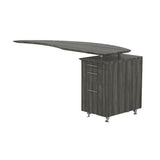 Medina™ 63" Right Curved Desk Return, P/B/F Pedestal | MNRTPR